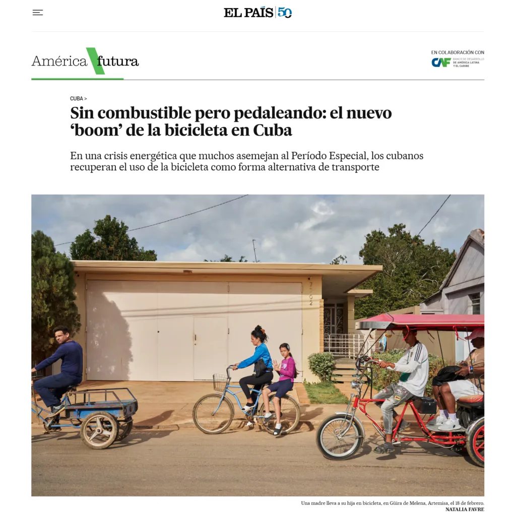 Vista previa del artículo de El País